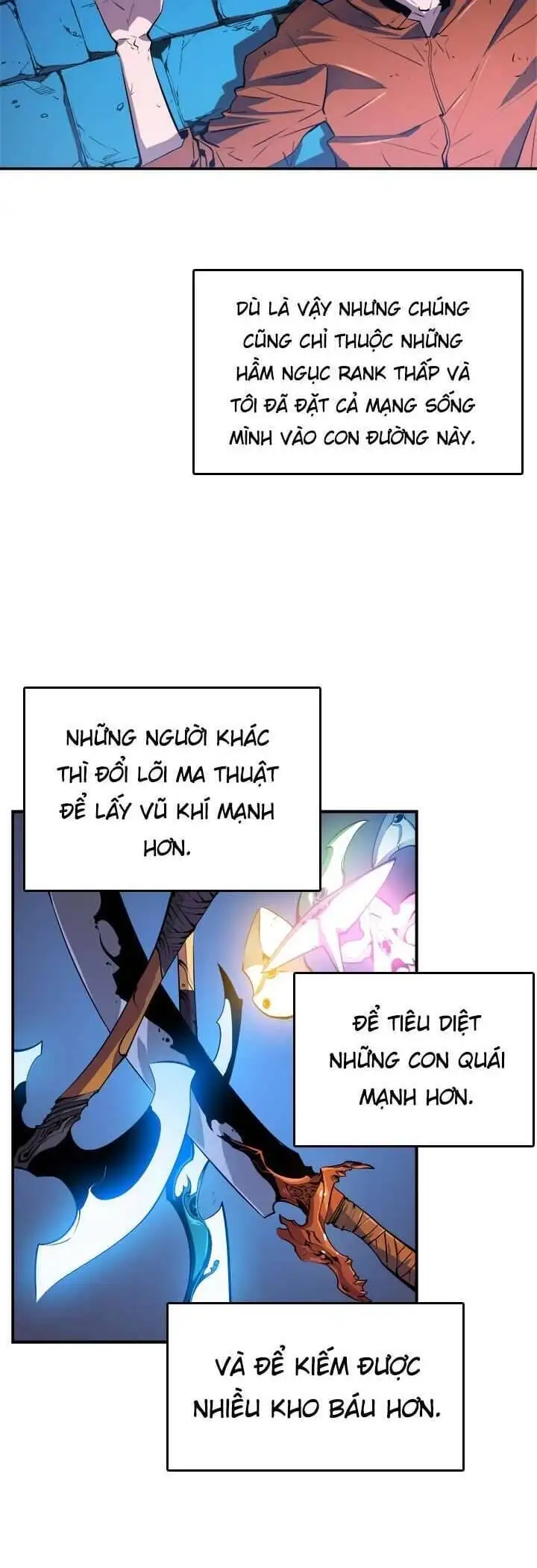 Truyện Tranh Tôi Thăng Cấp Một Mình - Solo Leveling trang 3