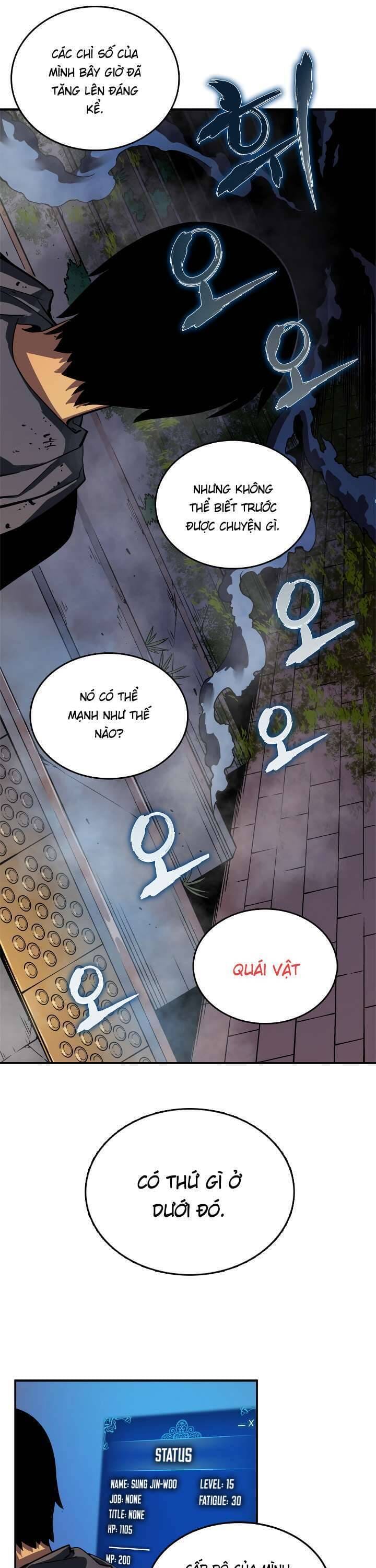 Truyện Tranh Tôi Thăng Cấp Một Mình - Solo Leveling trang 3