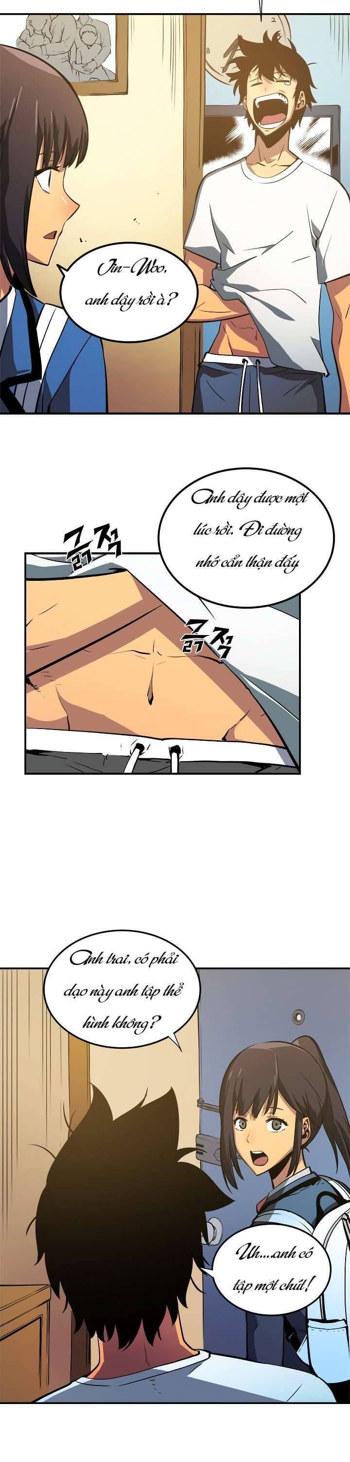 Truyện Tranh Tôi Thăng Cấp Một Mình - Solo Leveling trang 3