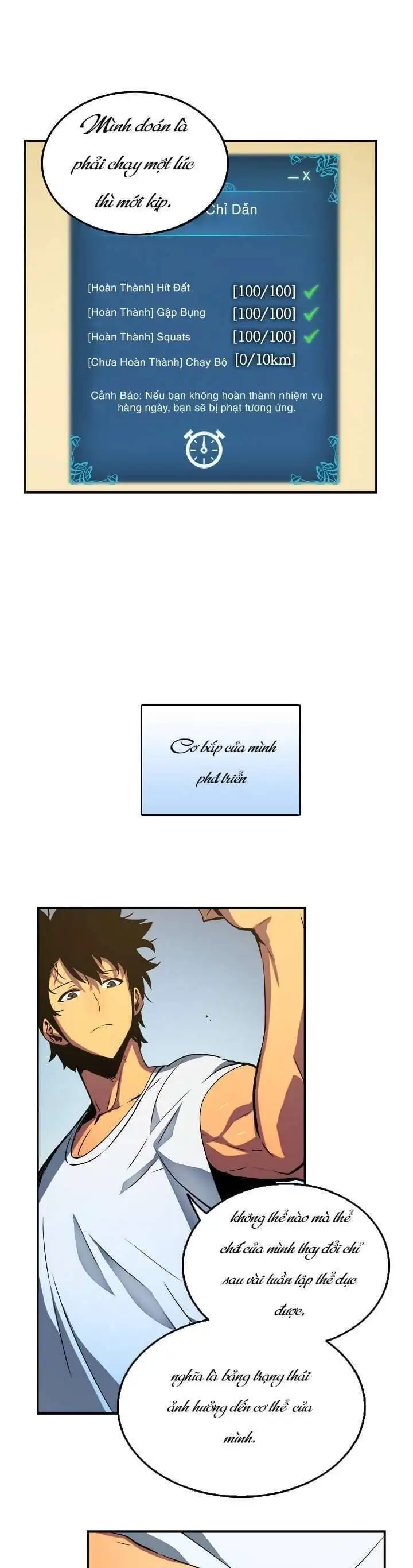 Truyện Tranh Tôi Thăng Cấp Một Mình - Solo Leveling trang 3