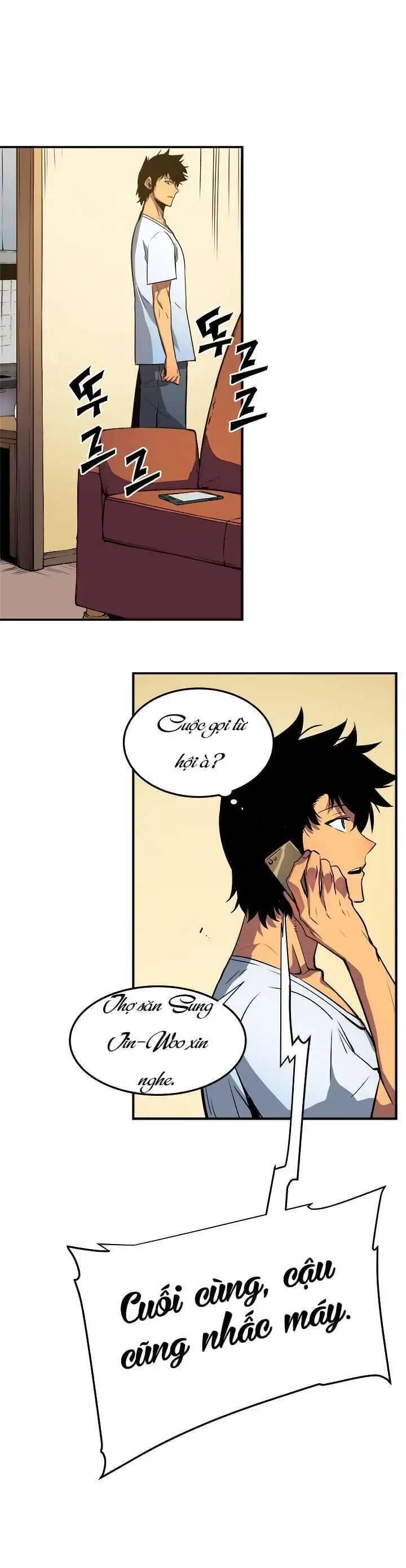 Truyện Tranh Tôi Thăng Cấp Một Mình - Solo Leveling trang 3