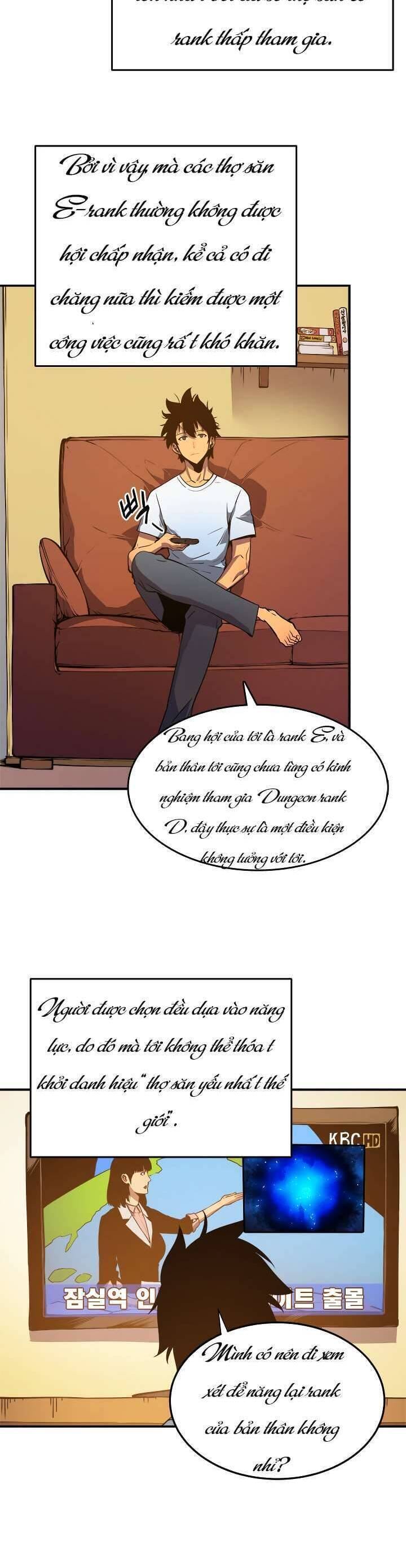 Truyện Tranh Tôi Thăng Cấp Một Mình - Solo Leveling trang 3