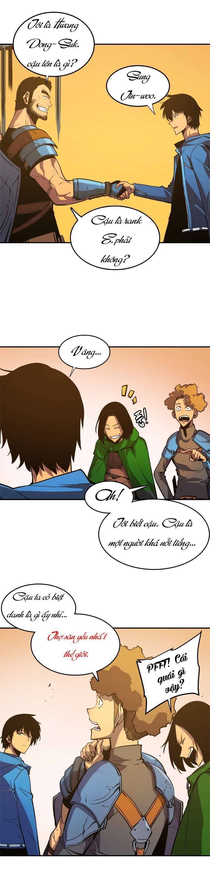 Truyện Tranh Tôi Thăng Cấp Một Mình - Solo Leveling trang 3