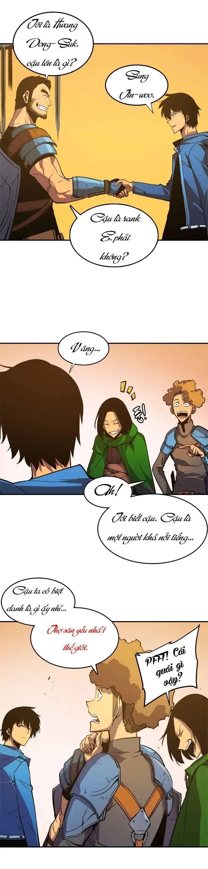 Truyện Tranh Tôi Thăng Cấp Một Mình - Solo Leveling trang 3