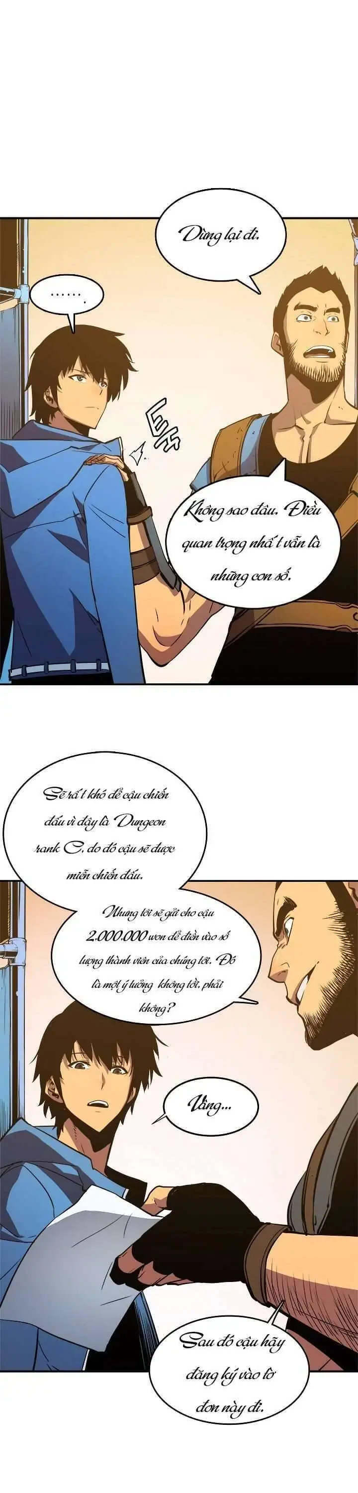 Truyện Tranh Tôi Thăng Cấp Một Mình - Solo Leveling trang 3