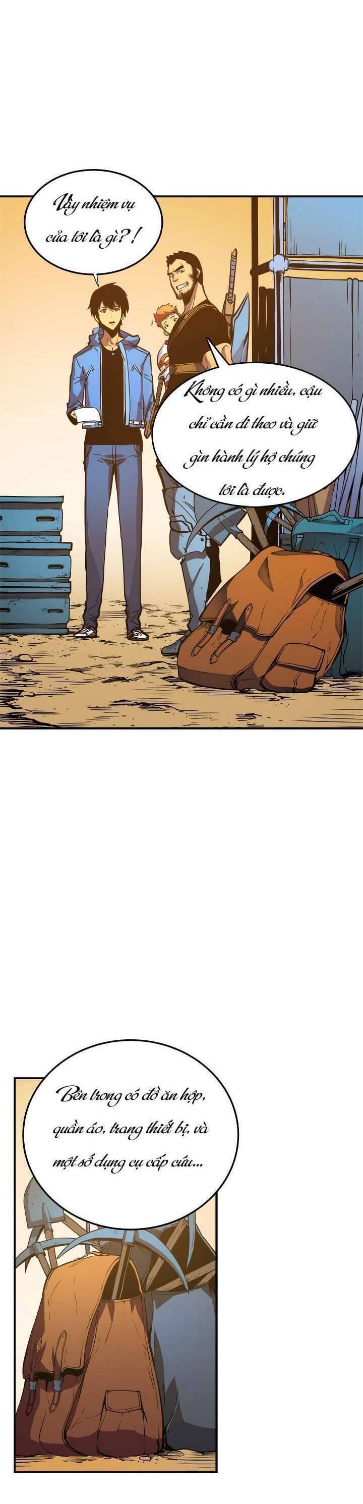 Truyện Tranh Tôi Thăng Cấp Một Mình - Solo Leveling trang 3