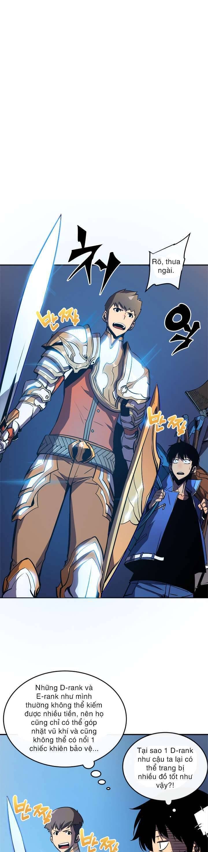 Truyện Tranh Tôi Thăng Cấp Một Mình - Solo Leveling trang 3