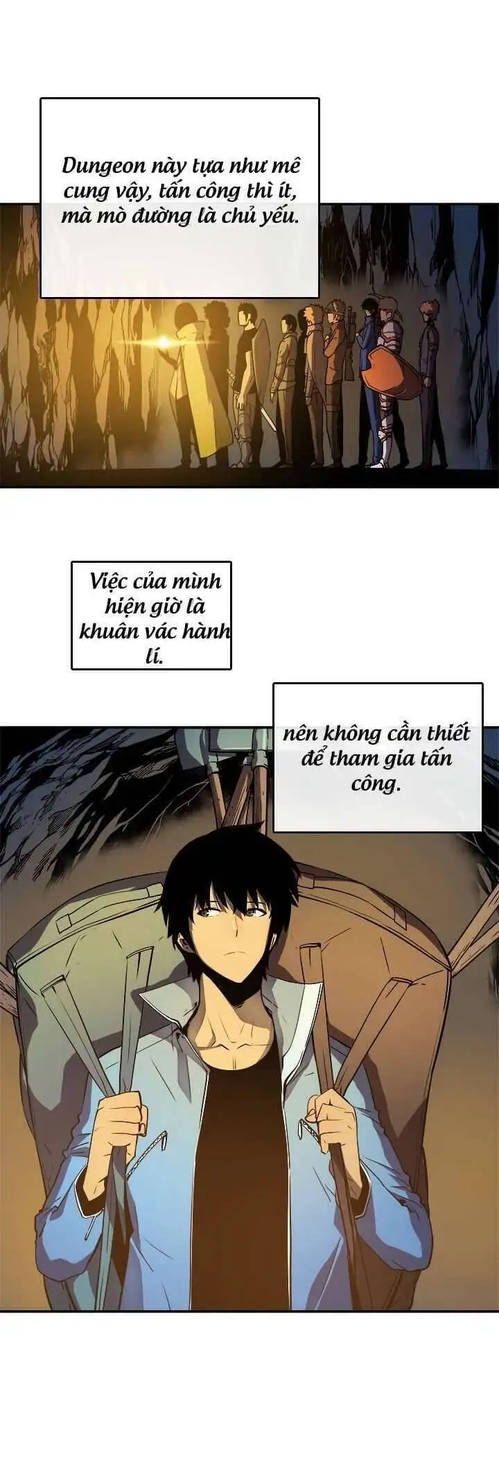 Truyện Tranh Tôi Thăng Cấp Một Mình - Solo Leveling trang 3