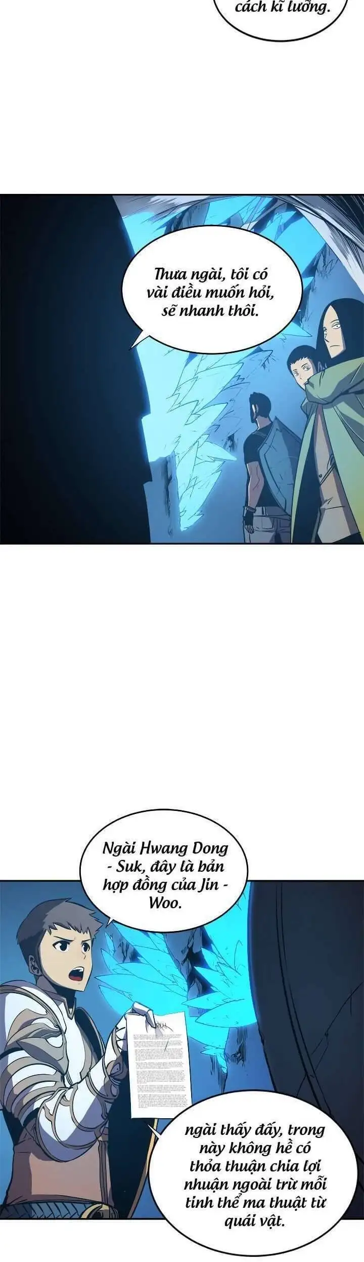 Truyện Tranh Tôi Thăng Cấp Một Mình - Solo Leveling trang 3