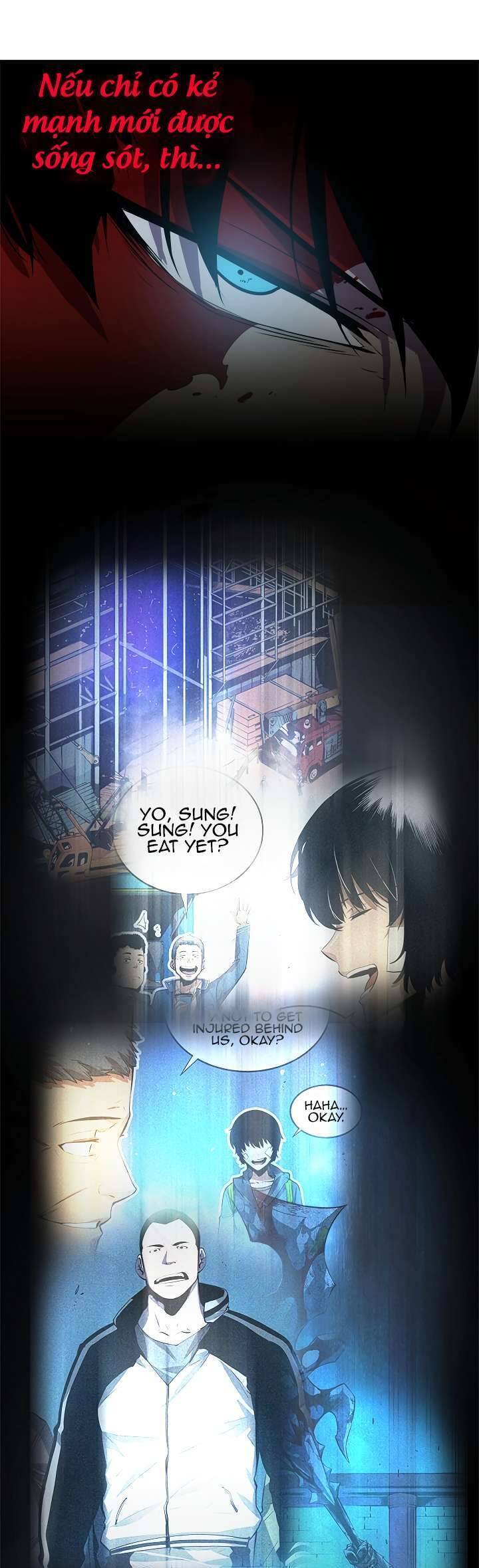 Truyện Tranh Tôi Thăng Cấp Một Mình - Solo Leveling trang 3