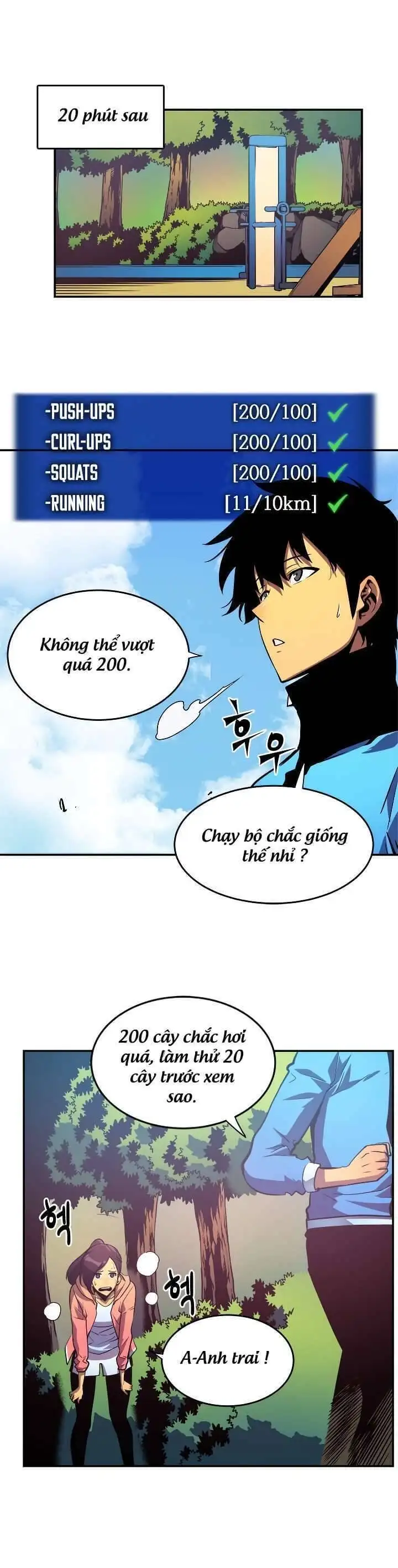 Truyện Tranh Tôi Thăng Cấp Một Mình - Solo Leveling trang 3