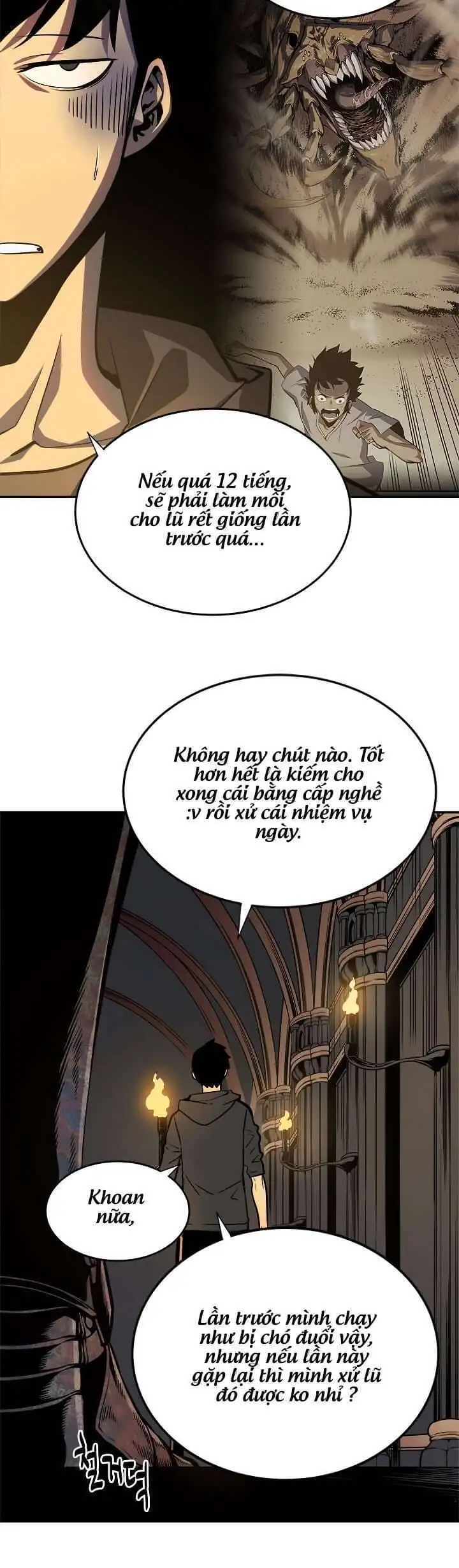 Truyện Tranh Tôi Thăng Cấp Một Mình - Solo Leveling trang 3