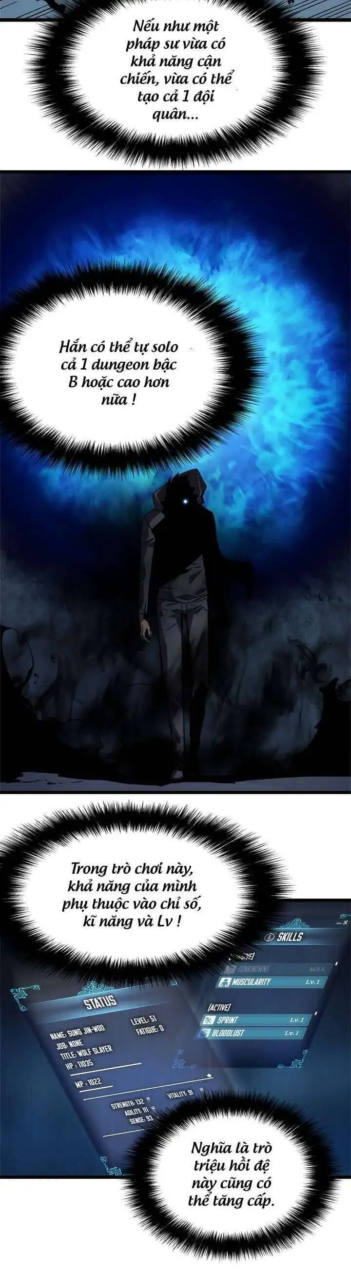 Truyện Tranh Tôi Thăng Cấp Một Mình - Solo Leveling trang 3