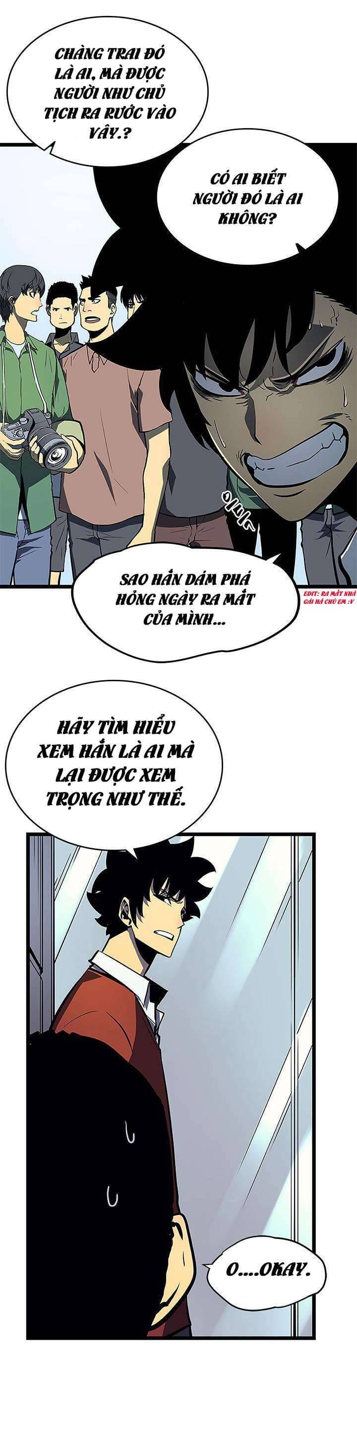 Truyện Tranh Tôi Thăng Cấp Một Mình - Solo Leveling trang 3