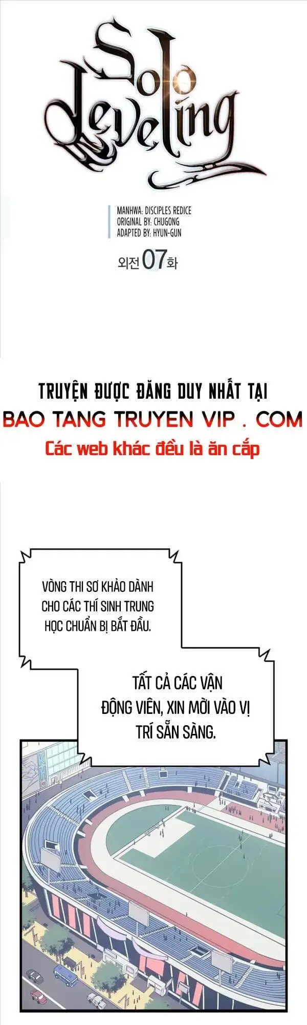 Truyện Tranh Tôi Thăng Cấp Một Mình - Solo Leveling trang 3