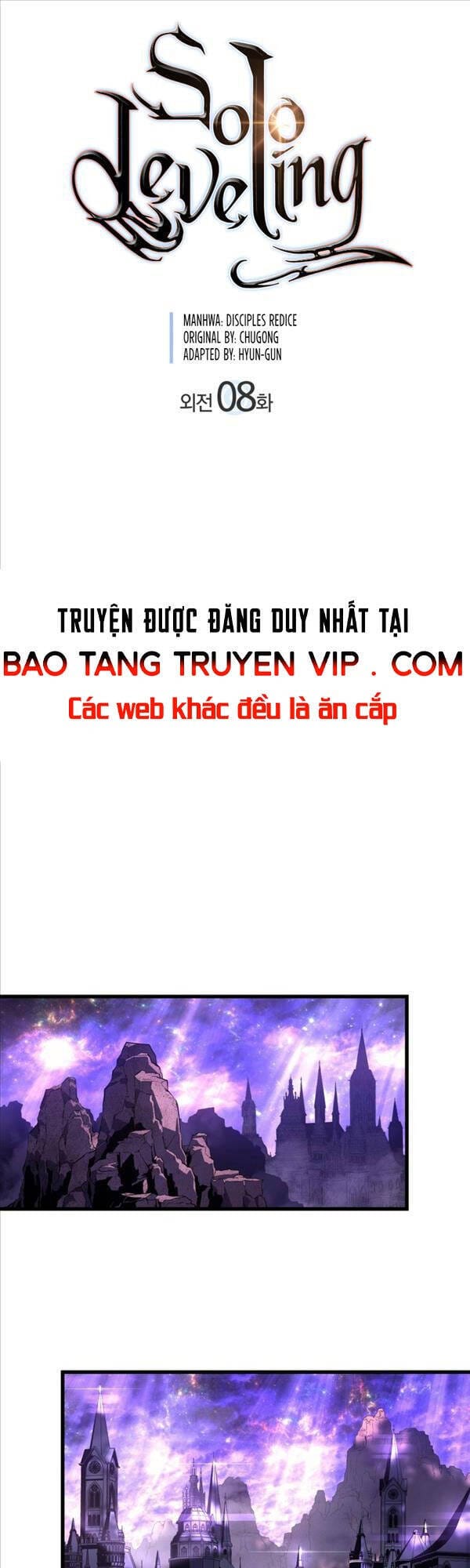 Truyện Tranh Tôi Thăng Cấp Một Mình - Solo Leveling trang 3