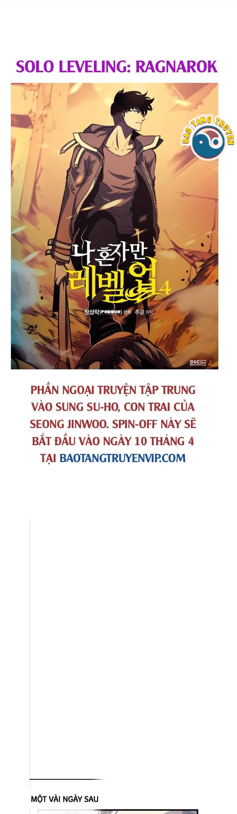 Truyện Tranh Tôi Thăng Cấp Một Mình - Solo Leveling trang 3