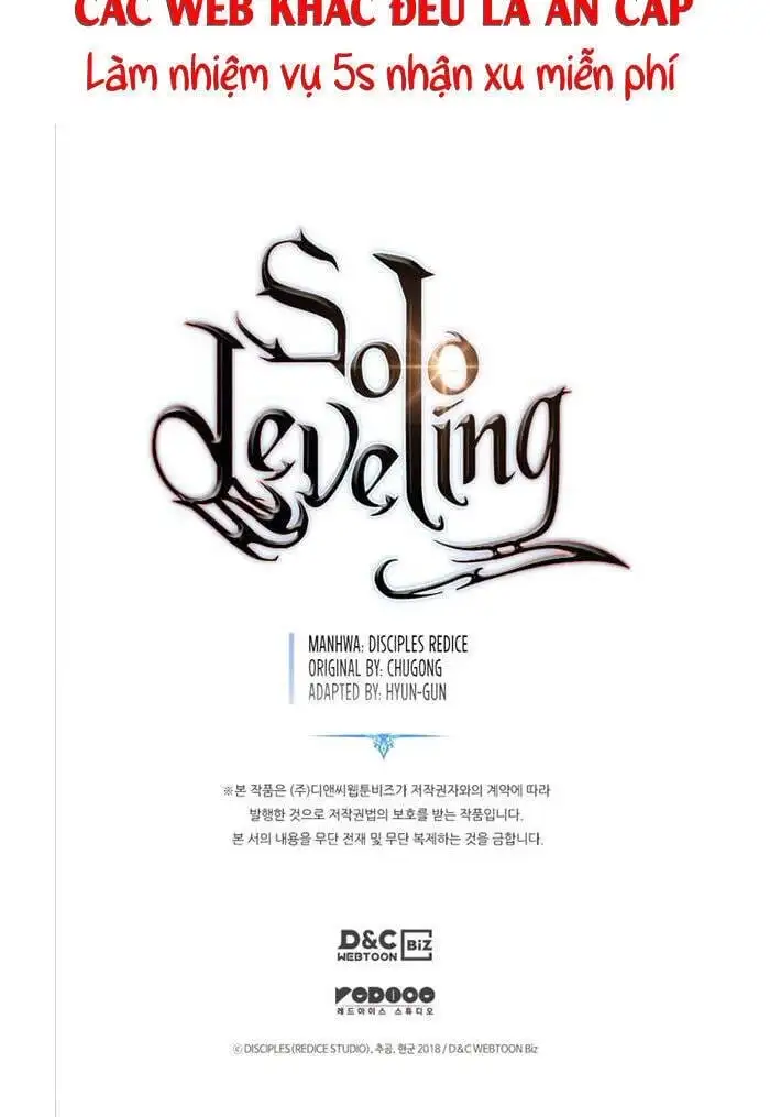 Truyện Tranh Tôi Thăng Cấp Một Mình - Solo Leveling trang 3
