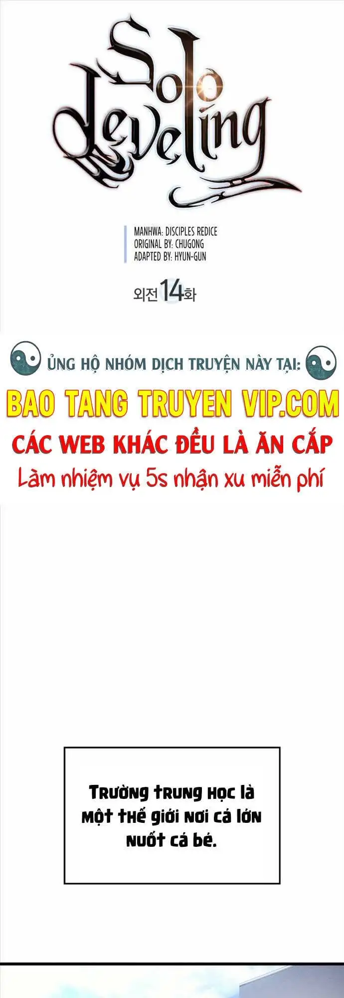 Truyện Tranh Tôi Thăng Cấp Một Mình - Solo Leveling trang 3