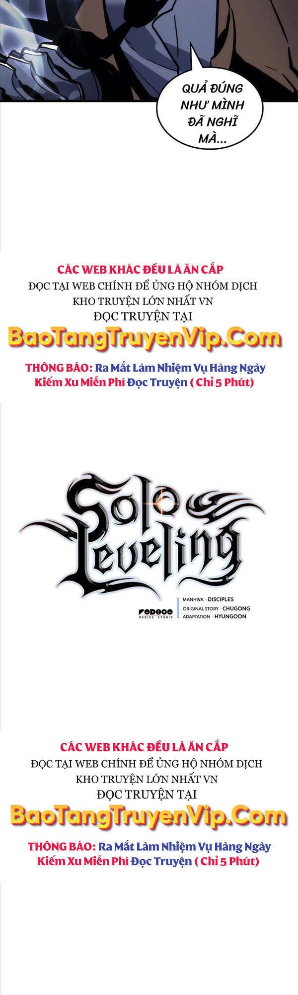 Truyện Tranh Tôi Thăng Cấp Một Mình - Solo Leveling trang 3