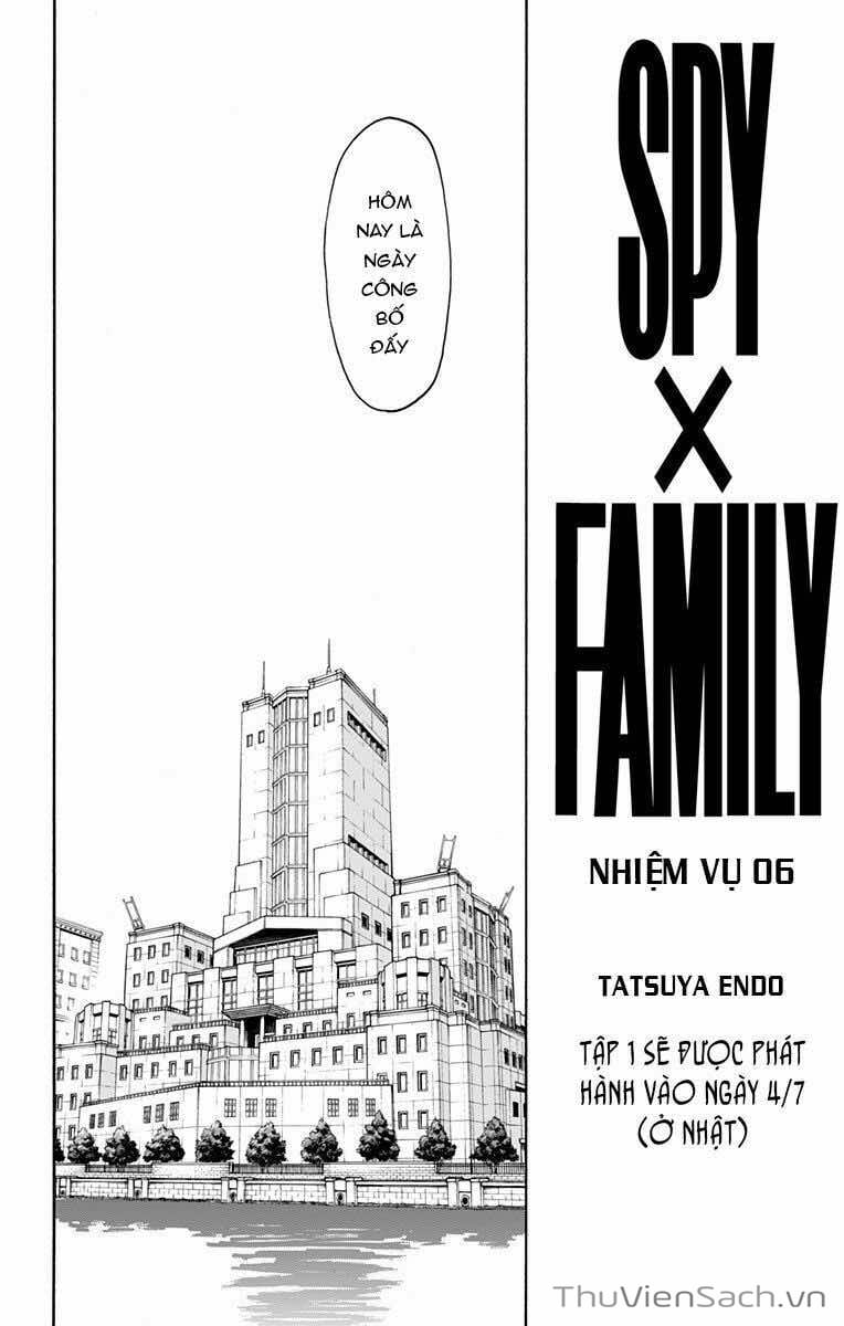 Truyện Tranh Gia Đình Điệp Viên - Spy X Family trang 5