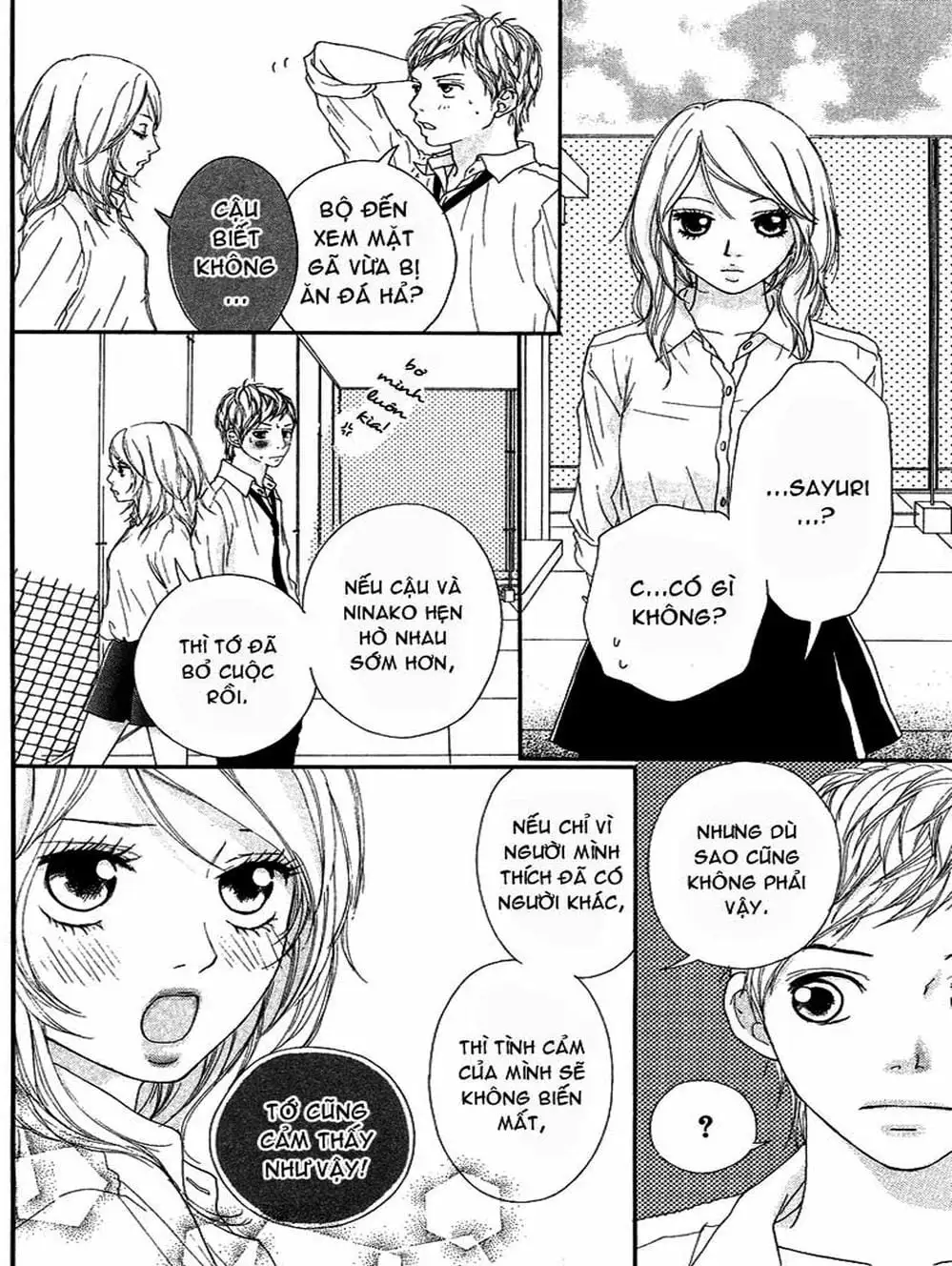 Truyện Tranh Tình Yêu Lấp Lánh - Strobe Edge trang 5