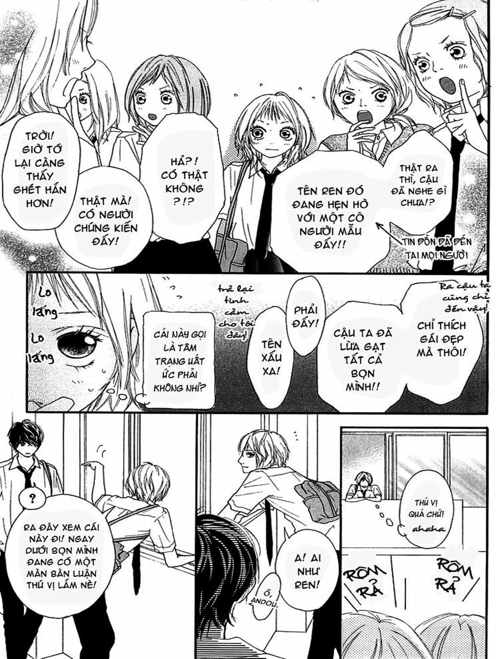 Truyện Tranh Tình Yêu Lấp Lánh - Strobe Edge trang 5