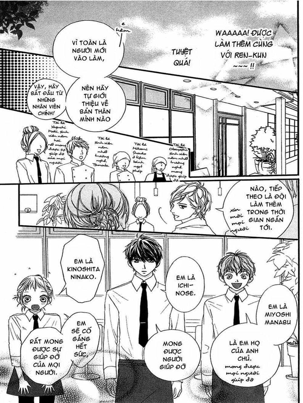 Truyện Tranh Tình Yêu Lấp Lánh - Strobe Edge trang 5