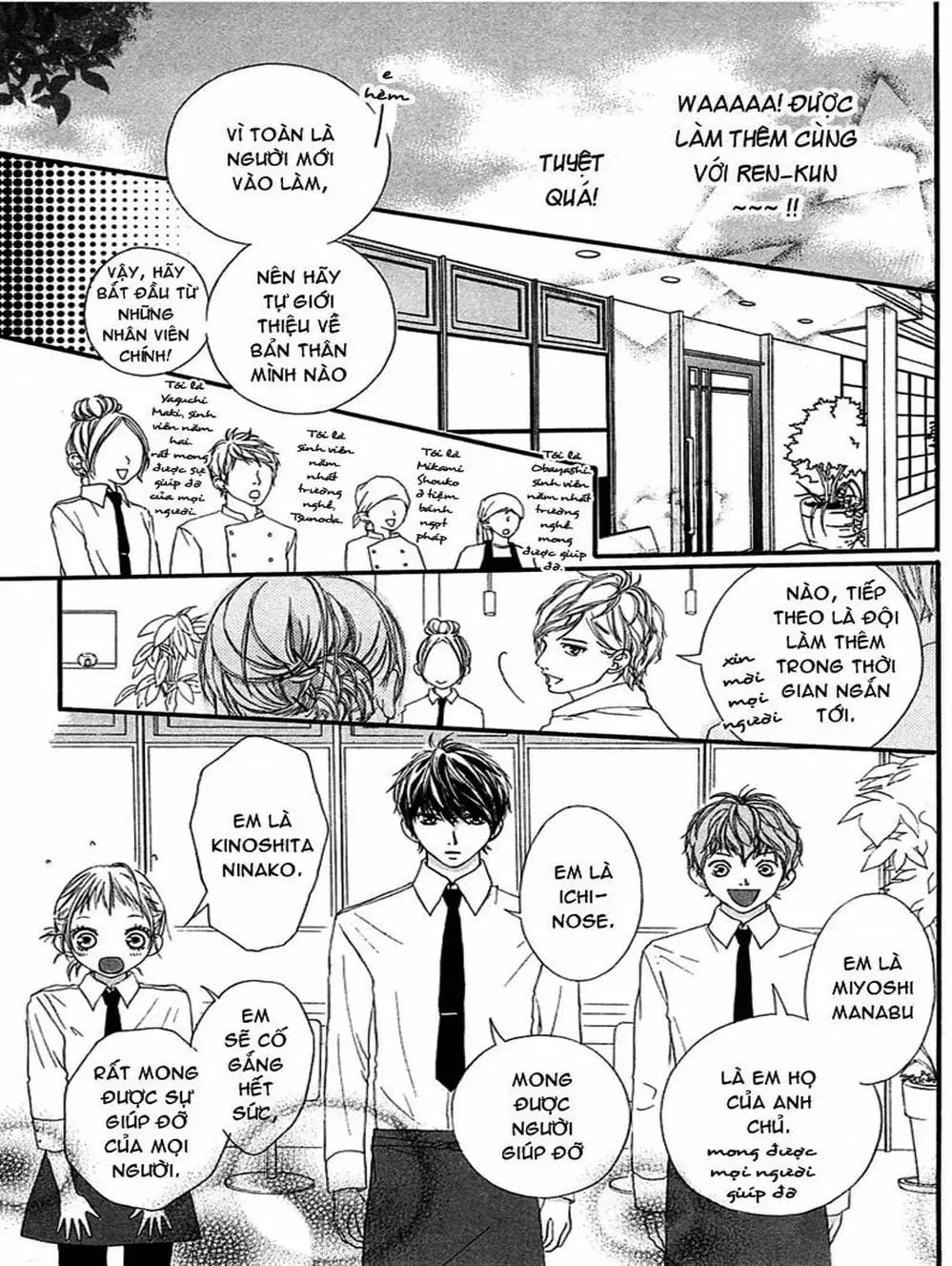 Truyện Tranh Tình Yêu Lấp Lánh - Strobe Edge trang 5