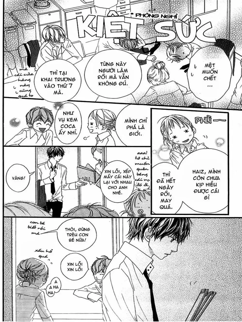 Truyện Tranh Tình Yêu Lấp Lánh - Strobe Edge trang 5