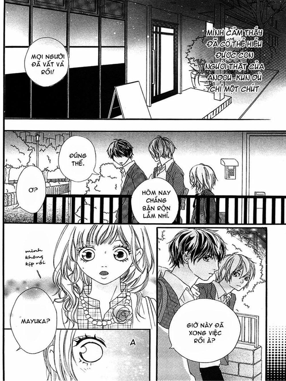 Truyện Tranh Tình Yêu Lấp Lánh - Strobe Edge trang 5