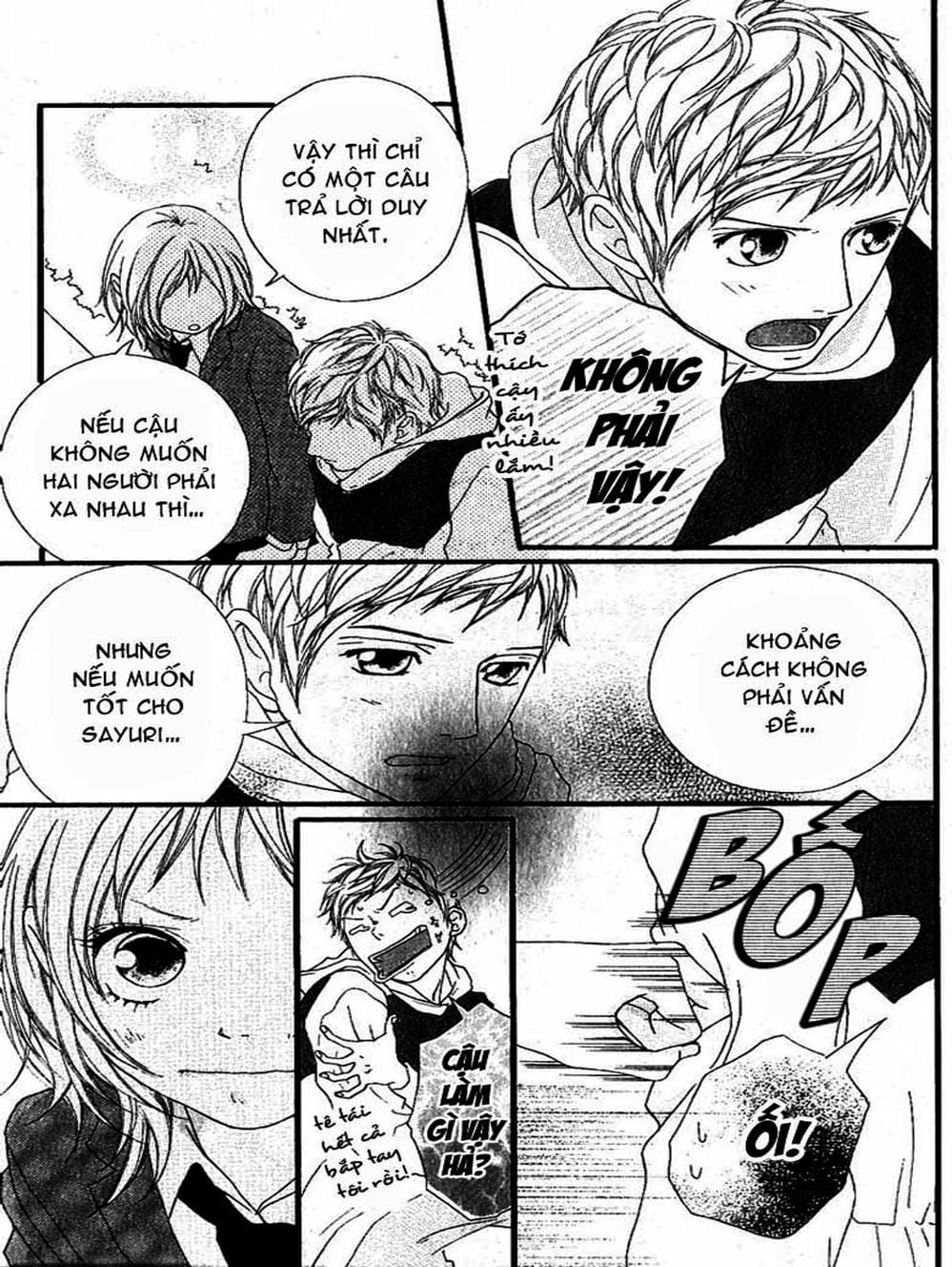 Truyện Tranh Tình Yêu Lấp Lánh - Strobe Edge trang 5