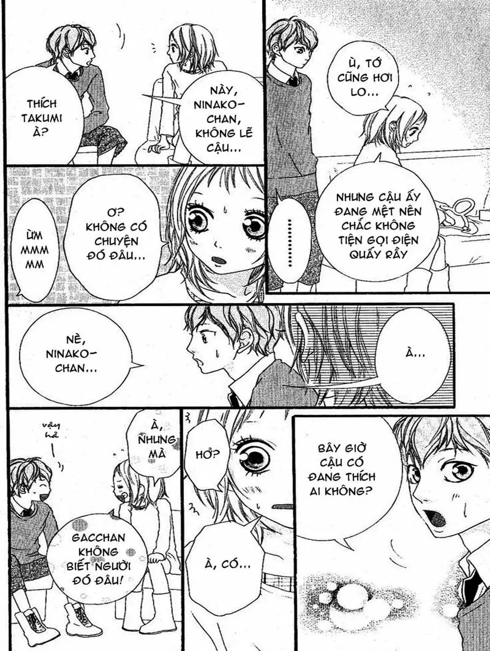 Truyện Tranh Tình Yêu Lấp Lánh - Strobe Edge trang 5