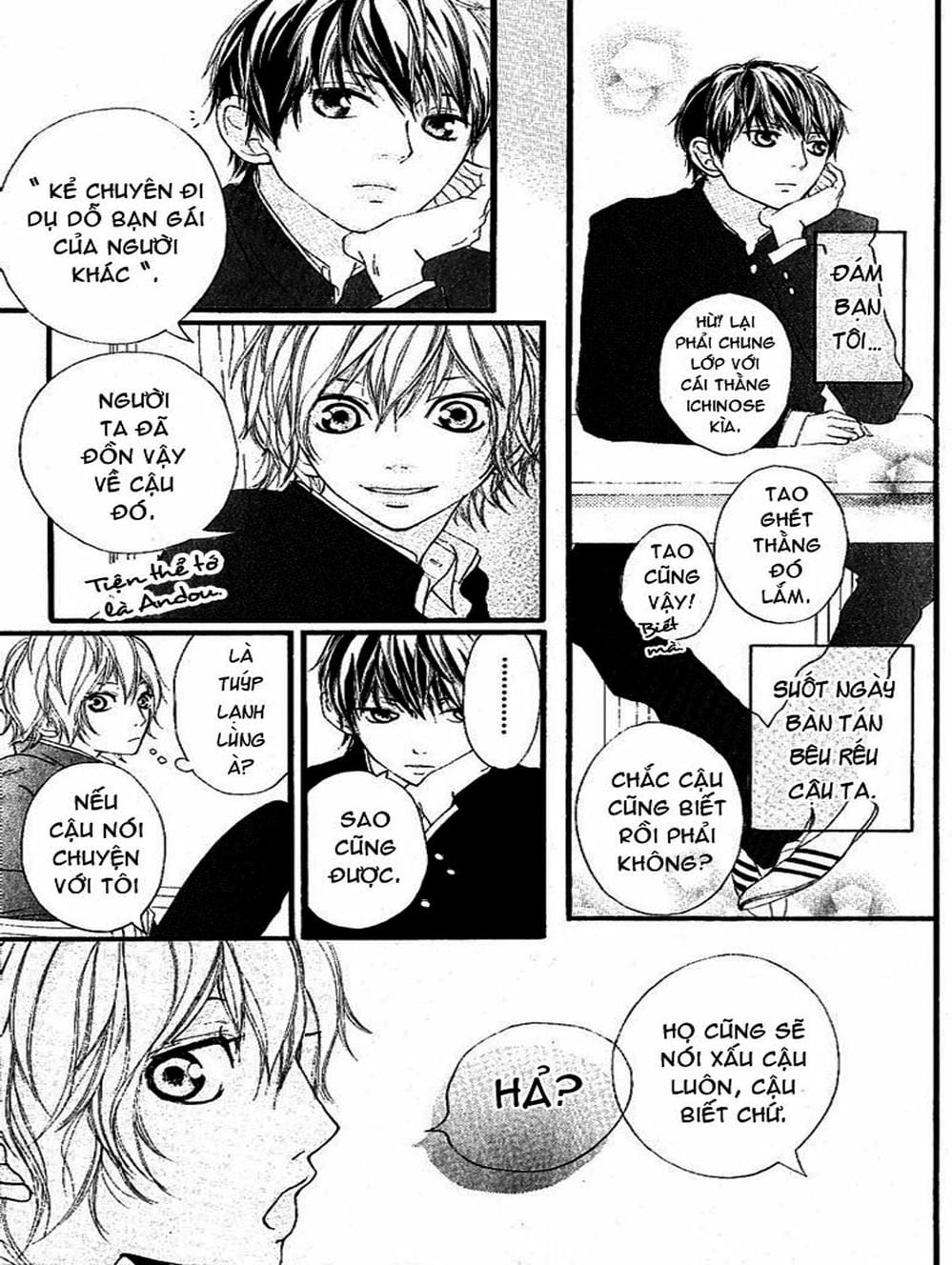 Truyện Tranh Tình Yêu Lấp Lánh - Strobe Edge trang 5