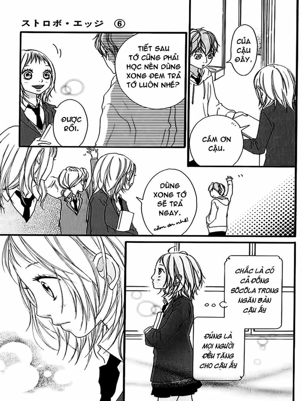 Truyện Tranh Tình Yêu Lấp Lánh - Strobe Edge trang 5