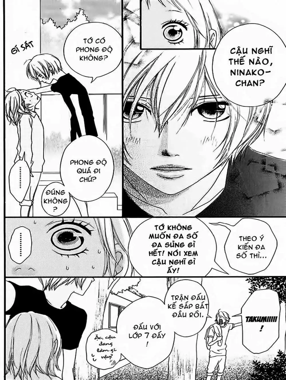 Truyện Tranh Tình Yêu Lấp Lánh - Strobe Edge trang 5