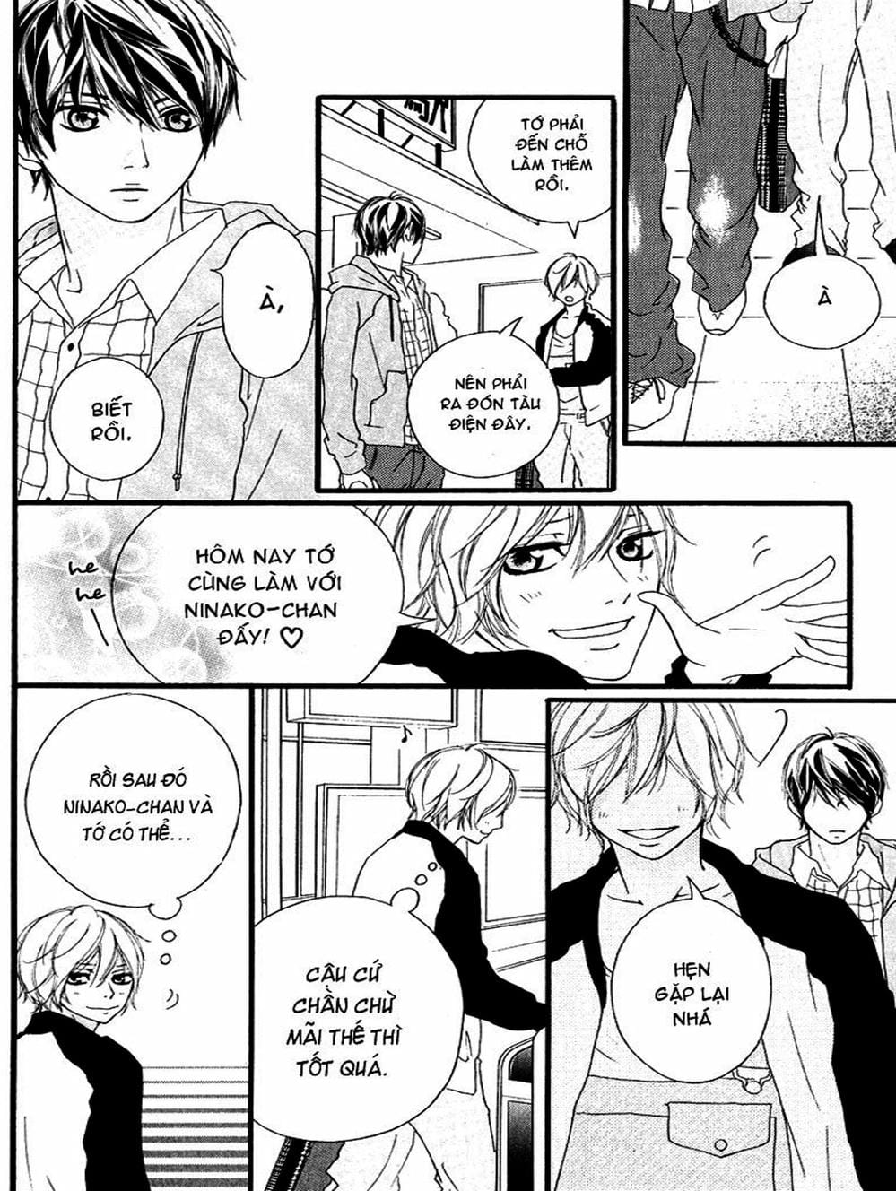 Truyện Tranh Tình Yêu Lấp Lánh - Strobe Edge trang 5