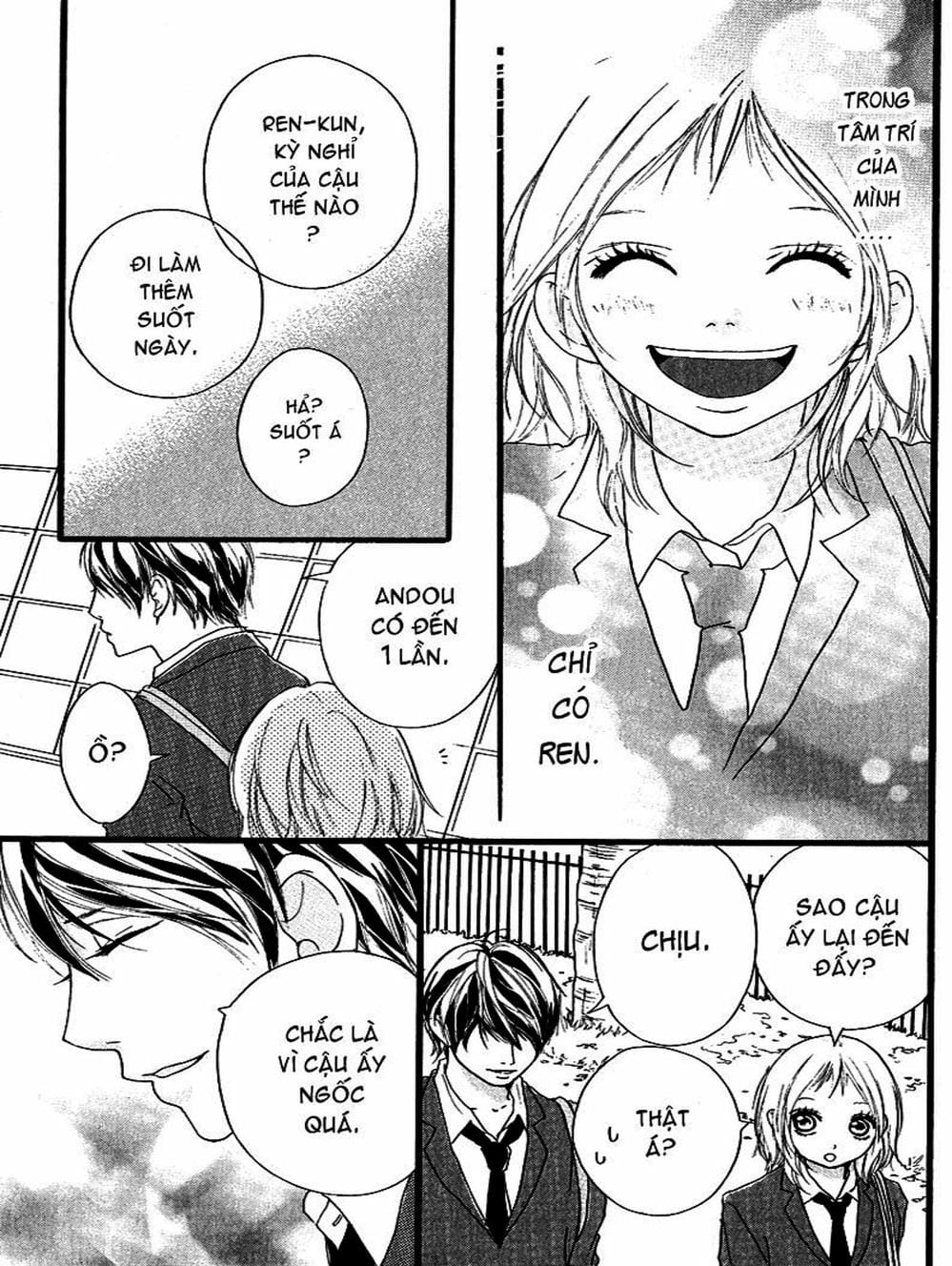 Truyện Tranh Tình Yêu Lấp Lánh - Strobe Edge trang 5