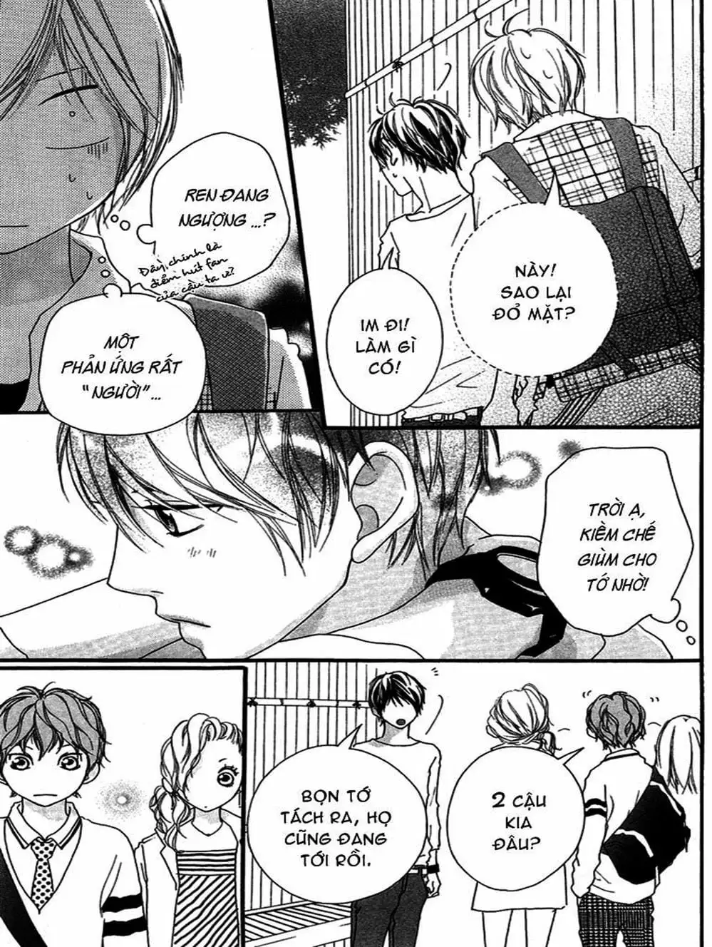 Truyện Tranh Tình Yêu Lấp Lánh - Strobe Edge trang 5