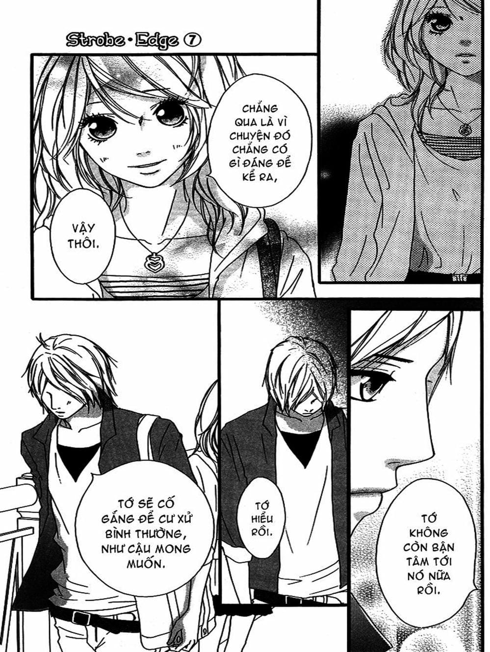 Truyện Tranh Tình Yêu Lấp Lánh - Strobe Edge trang 5