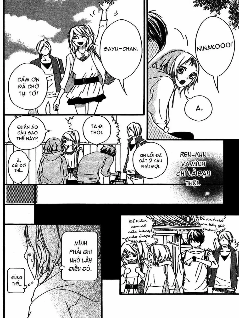 Truyện Tranh Tình Yêu Lấp Lánh - Strobe Edge trang 5