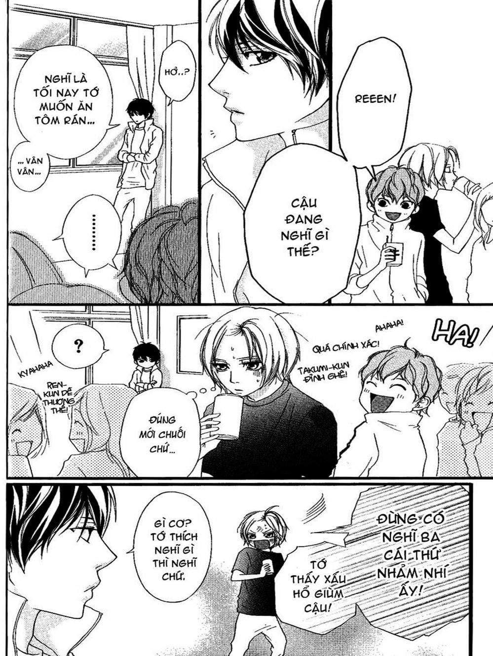 Truyện Tranh Tình Yêu Lấp Lánh - Strobe Edge trang 5