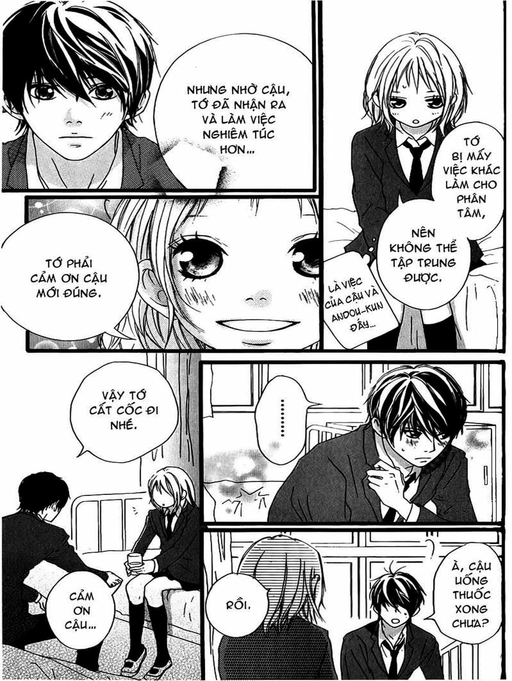 Truyện Tranh Tình Yêu Lấp Lánh - Strobe Edge trang 5