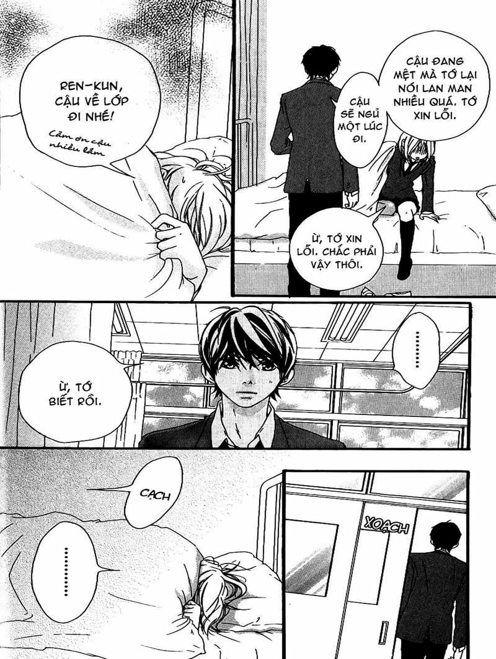 Truyện Tranh Tình Yêu Lấp Lánh - Strobe Edge trang 5