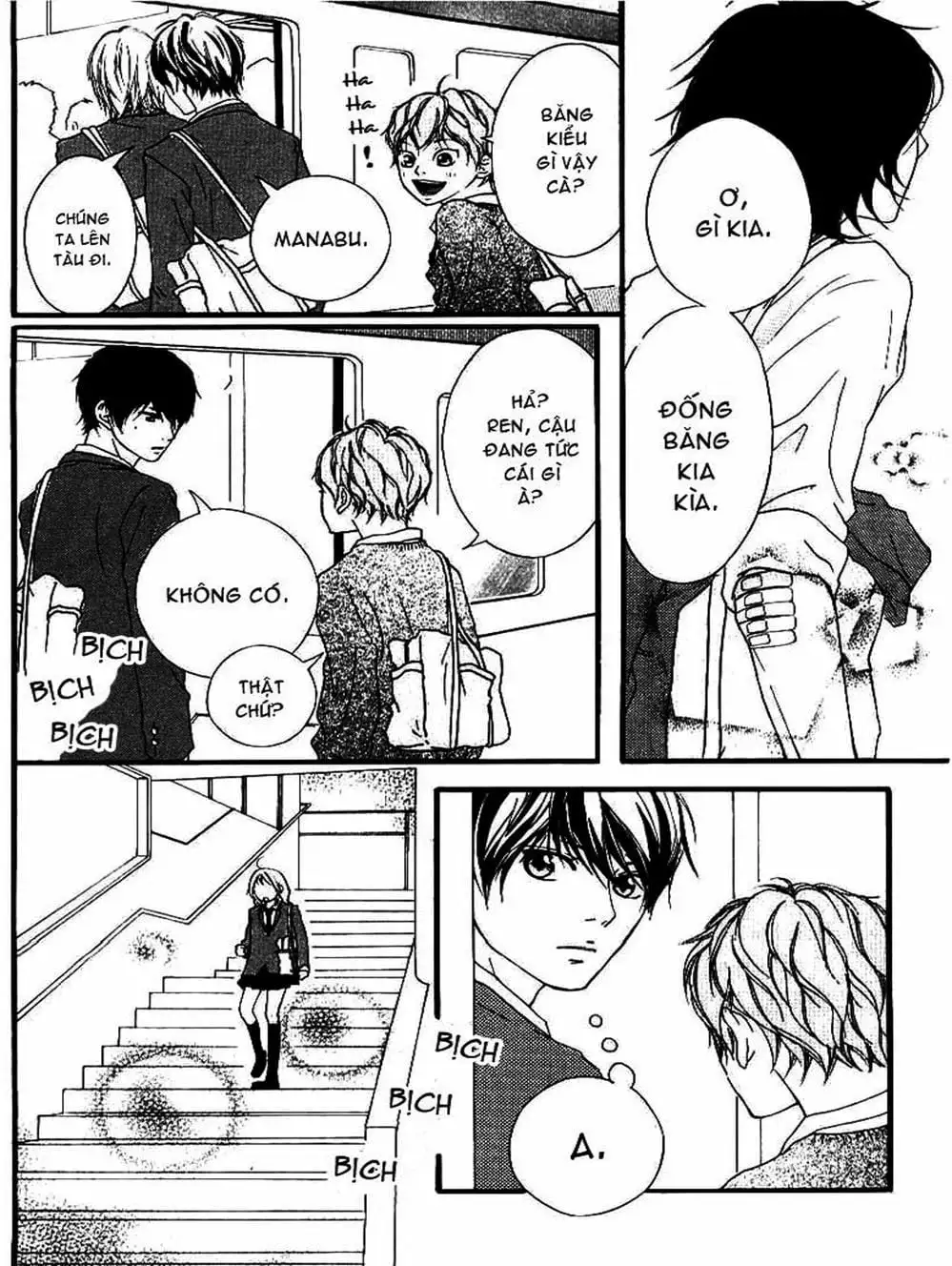 Truyện Tranh Tình Yêu Lấp Lánh - Strobe Edge trang 5