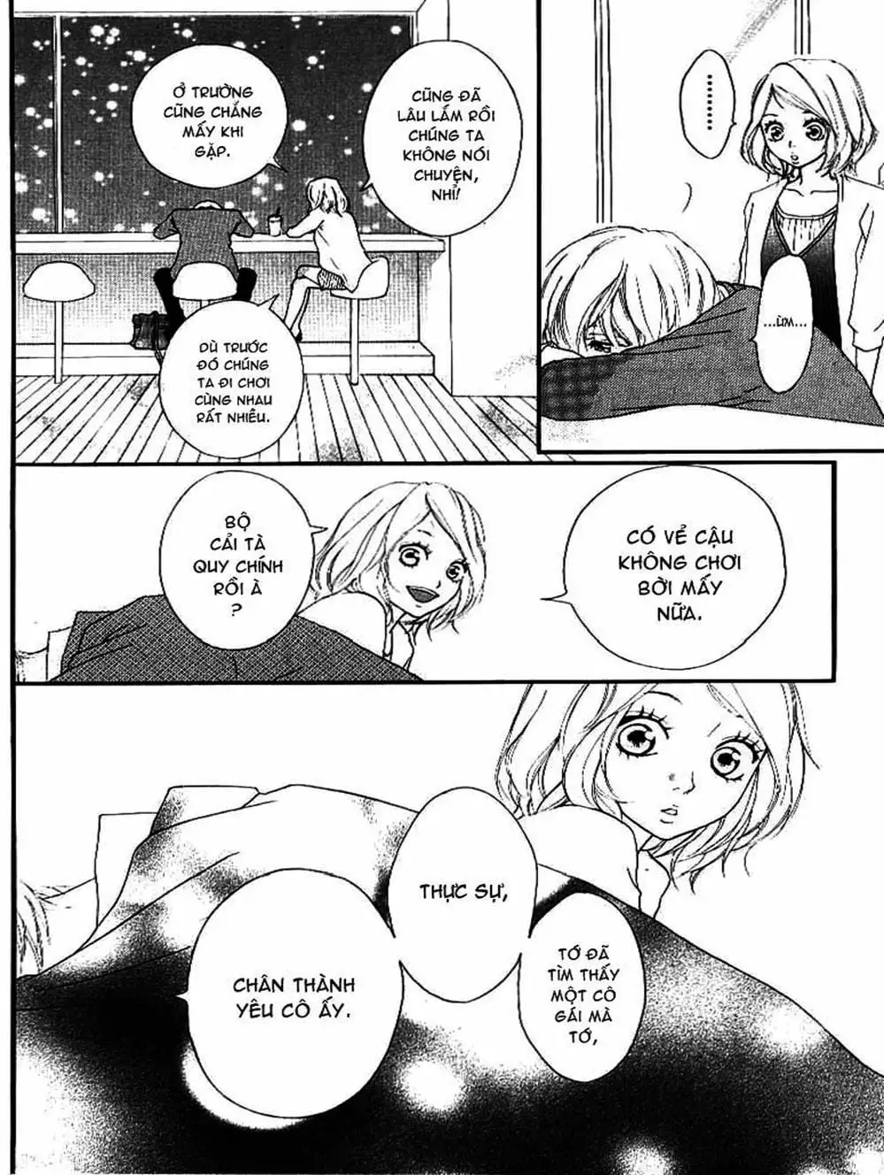 Truyện Tranh Tình Yêu Lấp Lánh - Strobe Edge trang 5