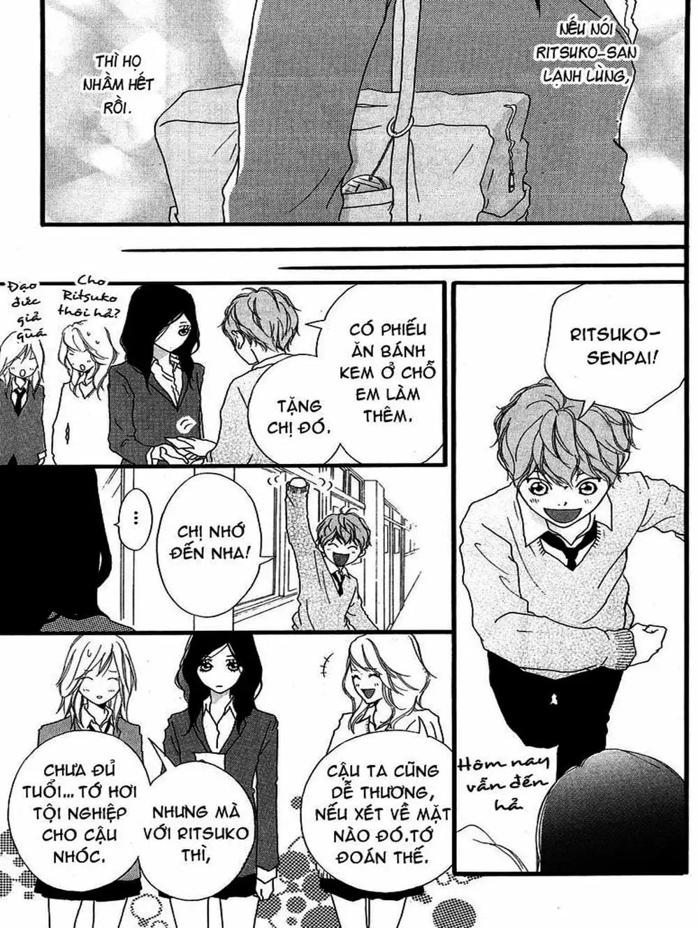 Truyện Tranh Tình Yêu Lấp Lánh - Strobe Edge trang 5