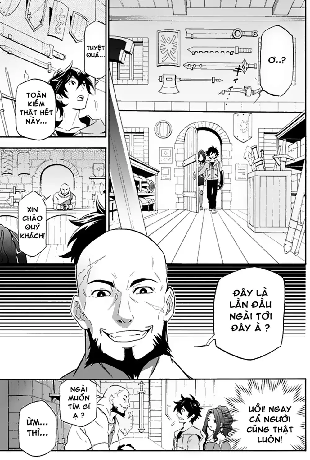 Truyện Tranh Sự Trỗi Dậy Của Anh Hùng Khiên trang 6