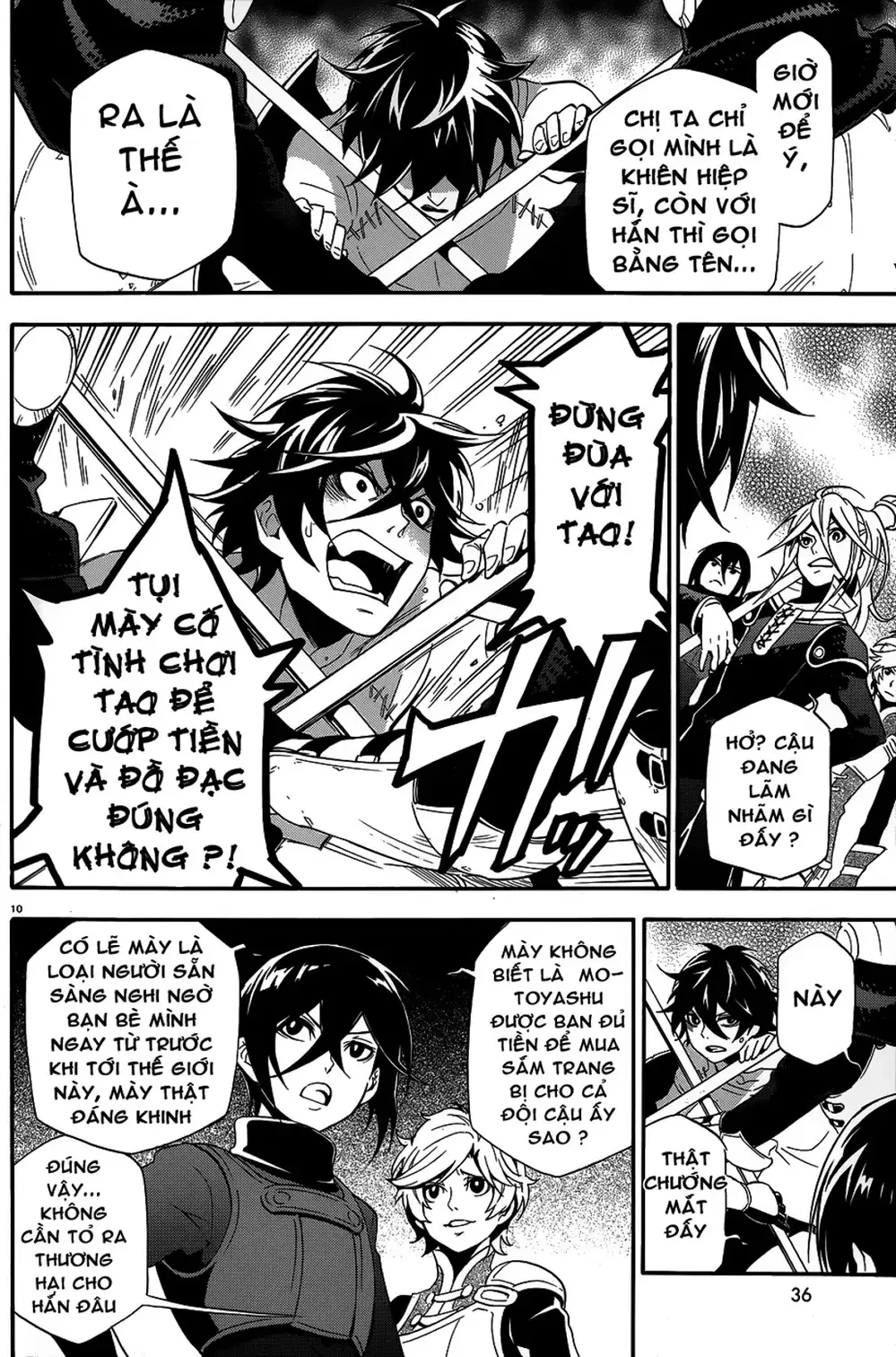 Truyện Tranh Sự Trỗi Dậy Của Anh Hùng Khiên trang 6