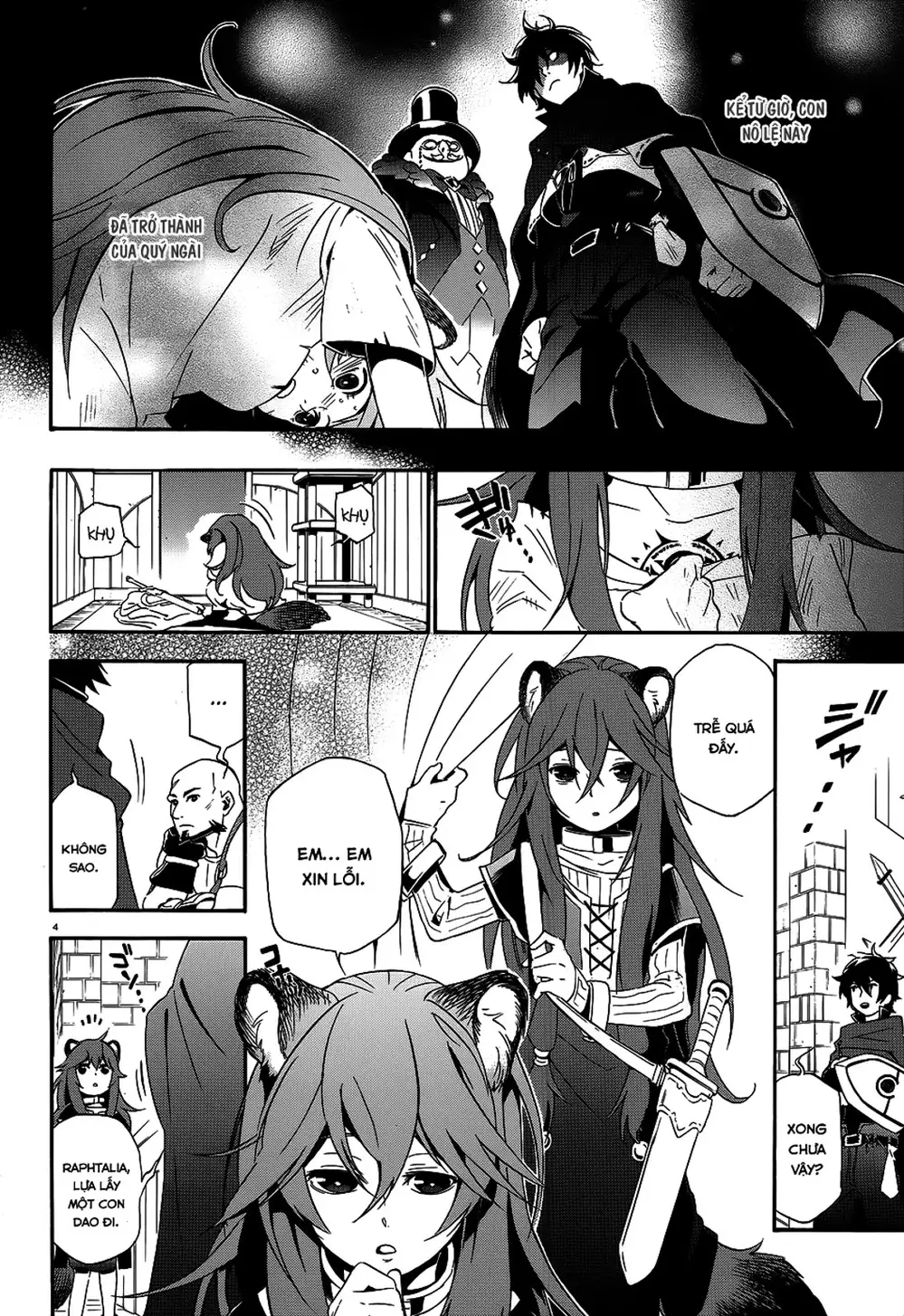 Truyện Tranh Sự Trỗi Dậy Của Anh Hùng Khiên trang 6